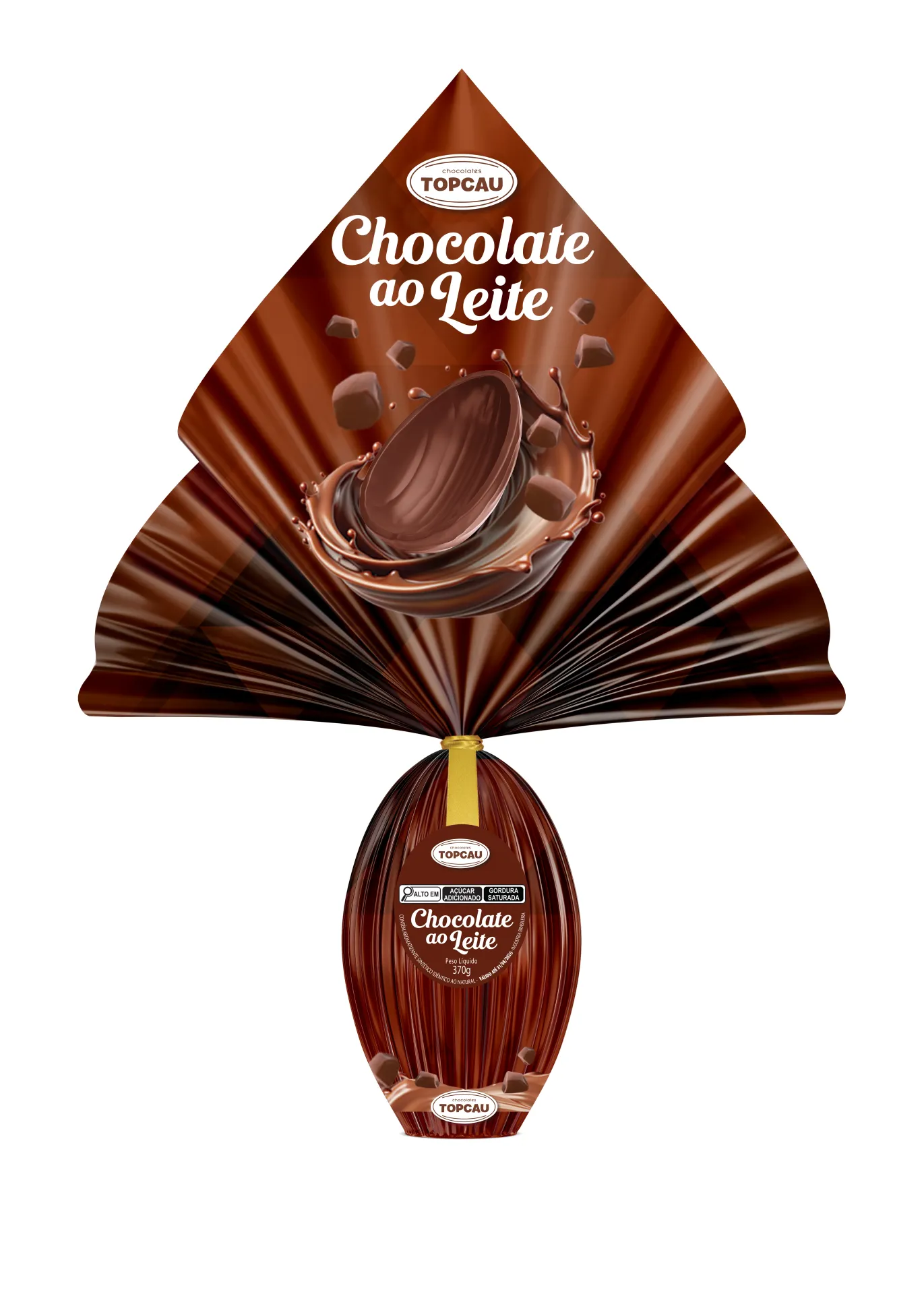 Ovo de Páscoa Ao Leite 370g