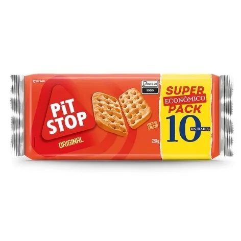 Biscoito Pit Stop Original 228g