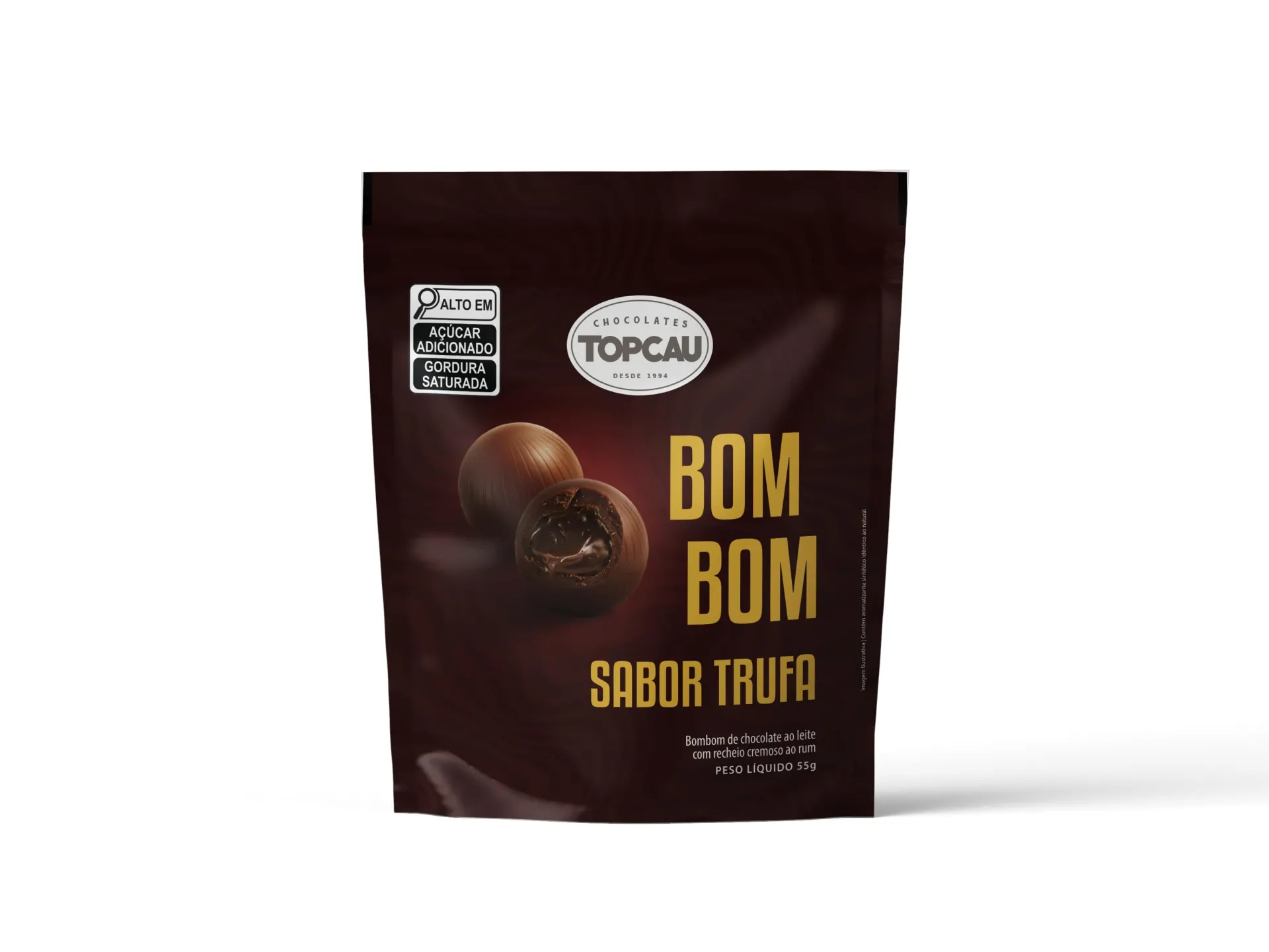 Bombom TopCau Trufas 55g