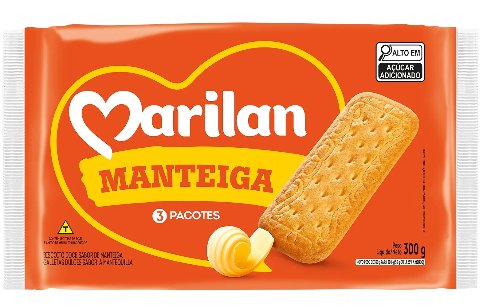 Biscoito Marilan  Manteiga 300g