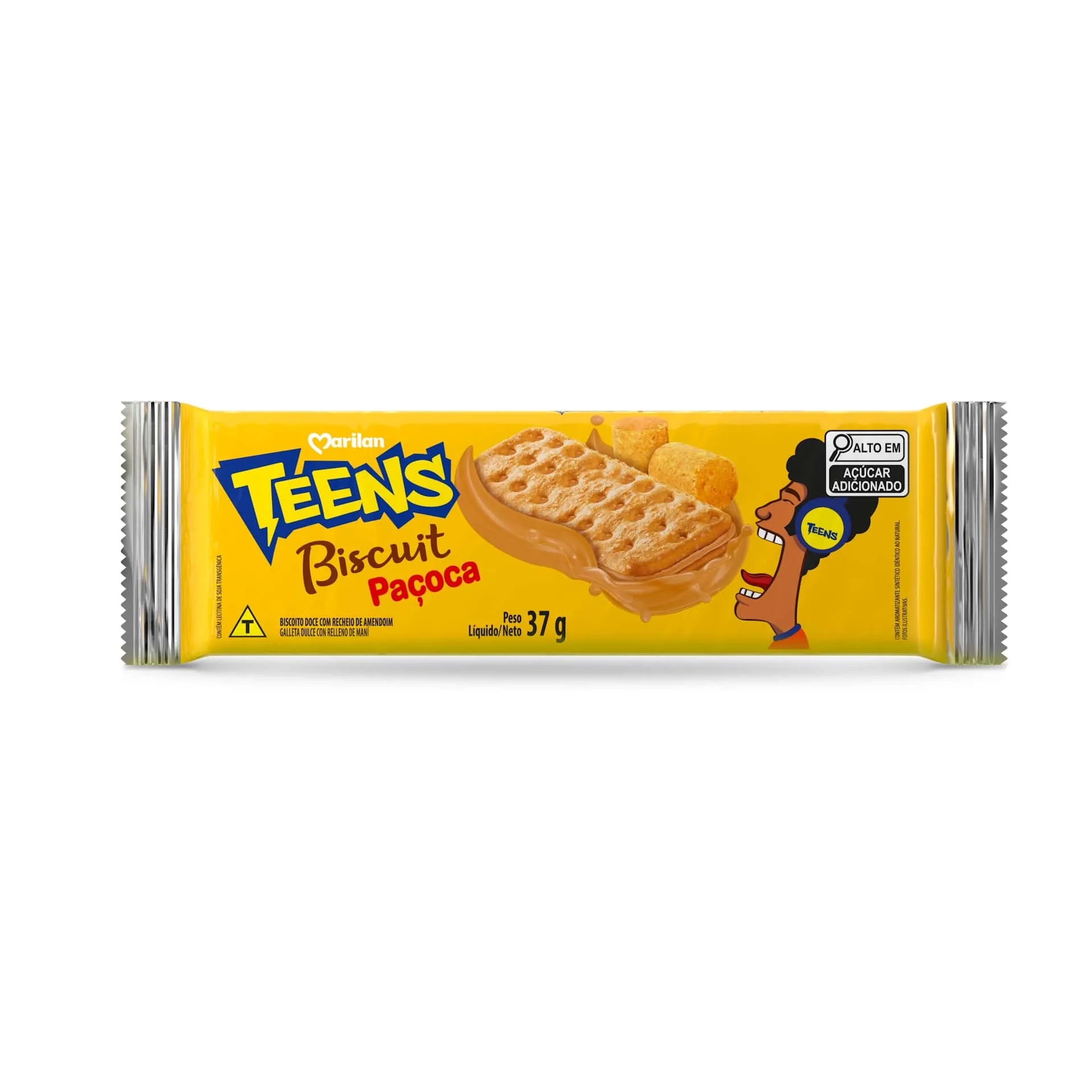 Teens Biscuit Paçoca 37g