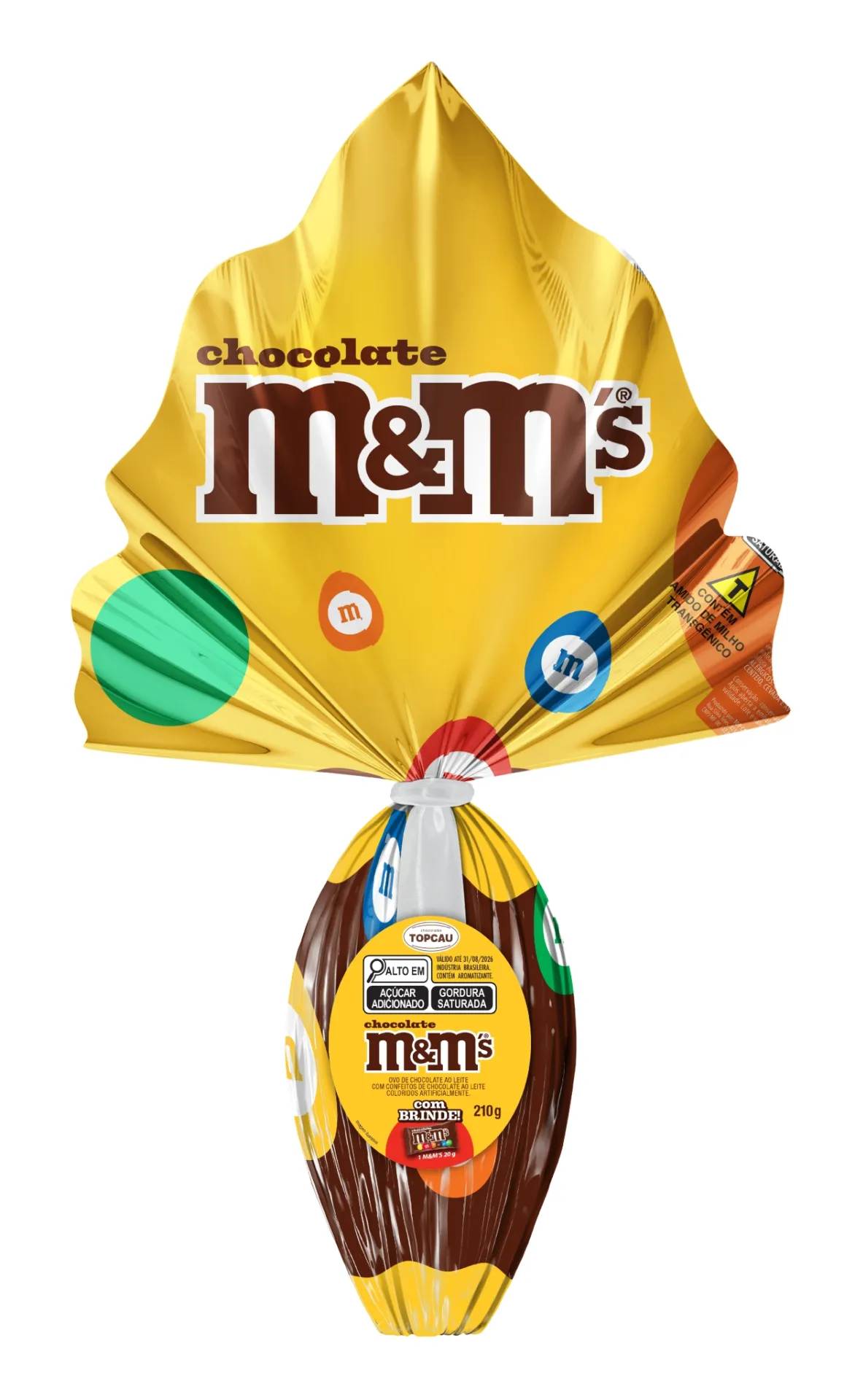 Ovo de Páscoa ao Leite M&M