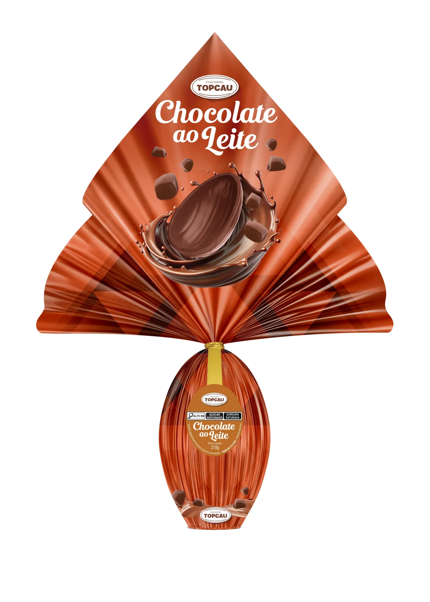 Ovo de Páscoa Ao Leite 210g