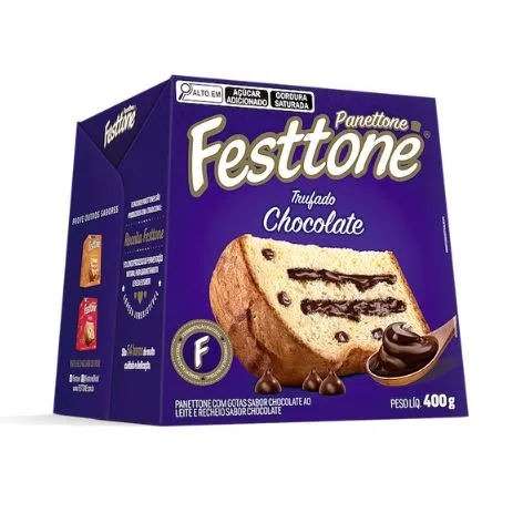 Panettone Trufado Chocolate 400g