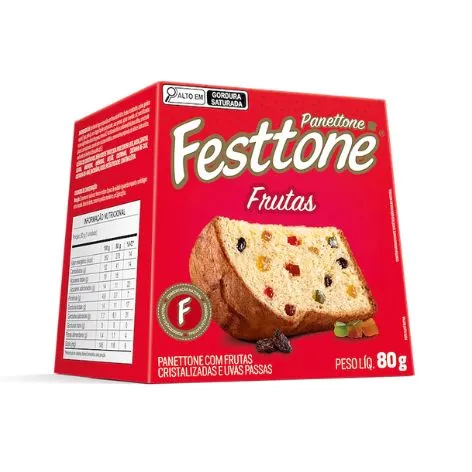 Panettone Frutas 80g