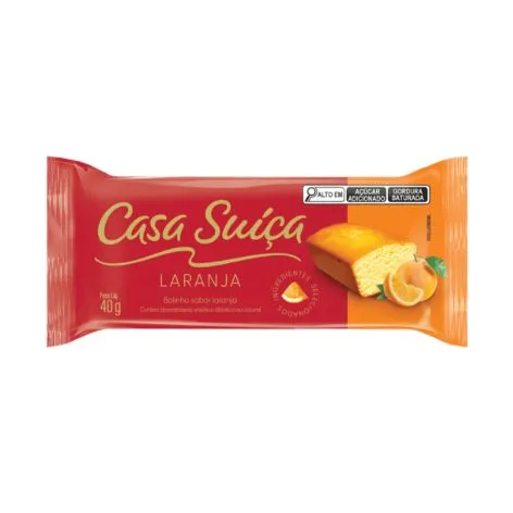 Bolinho Casa Suíça Laranja 40g