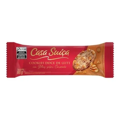 Cookies Casa Suíça Doce de Leite 60g