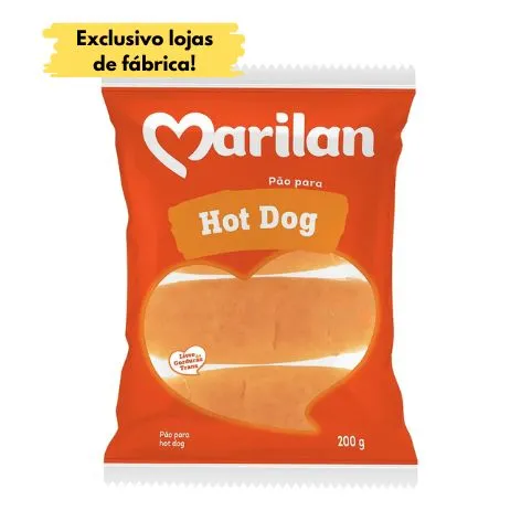 Pão Marilan Hot Dog 200g 