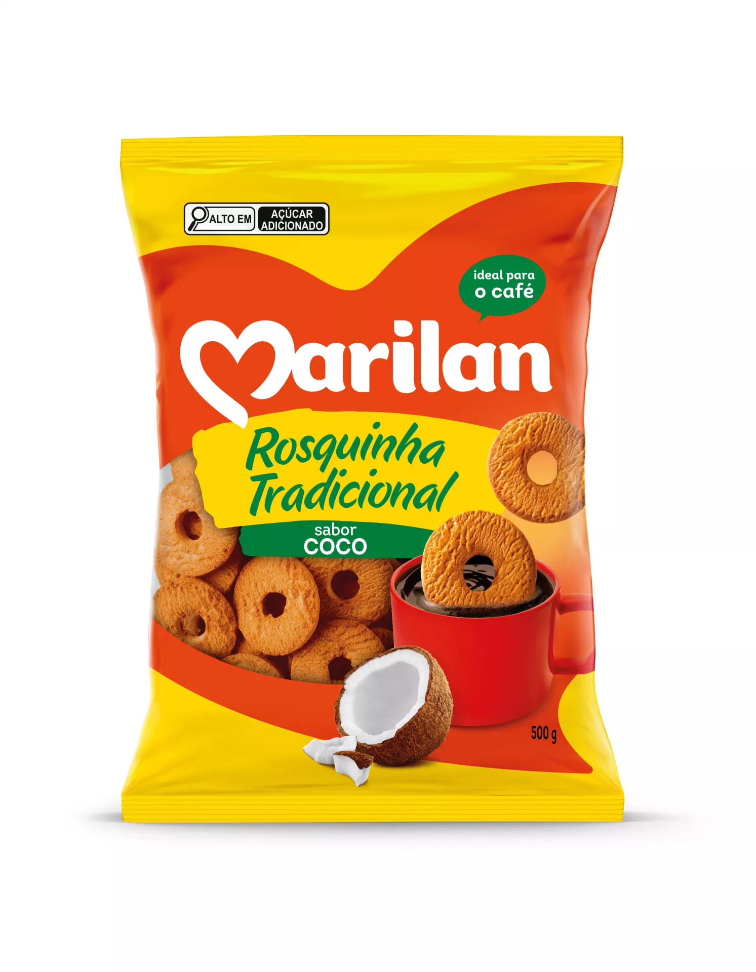 Biscoito Rosquinha Tradicional Coco 500g