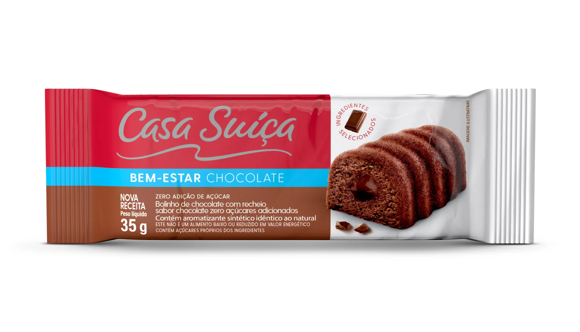 Bolinho Bem-Estar Chocolate 35g
