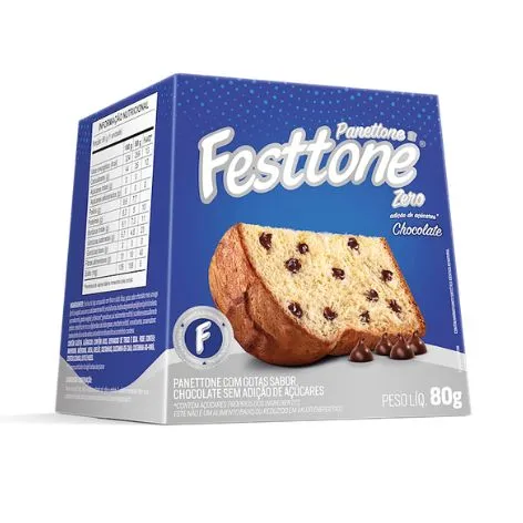 Panettone Gotas Zero Adição de Açúcares 80g