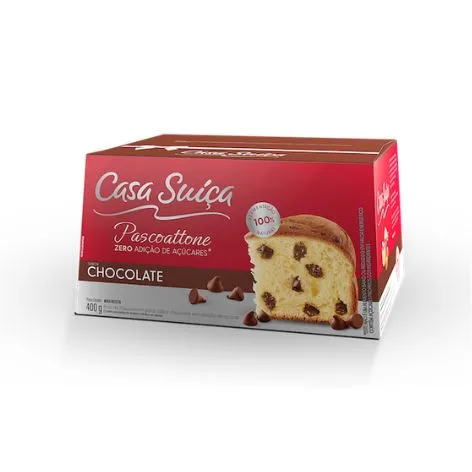 Pascoattone Casa Suíça Chocolate Zero 400g