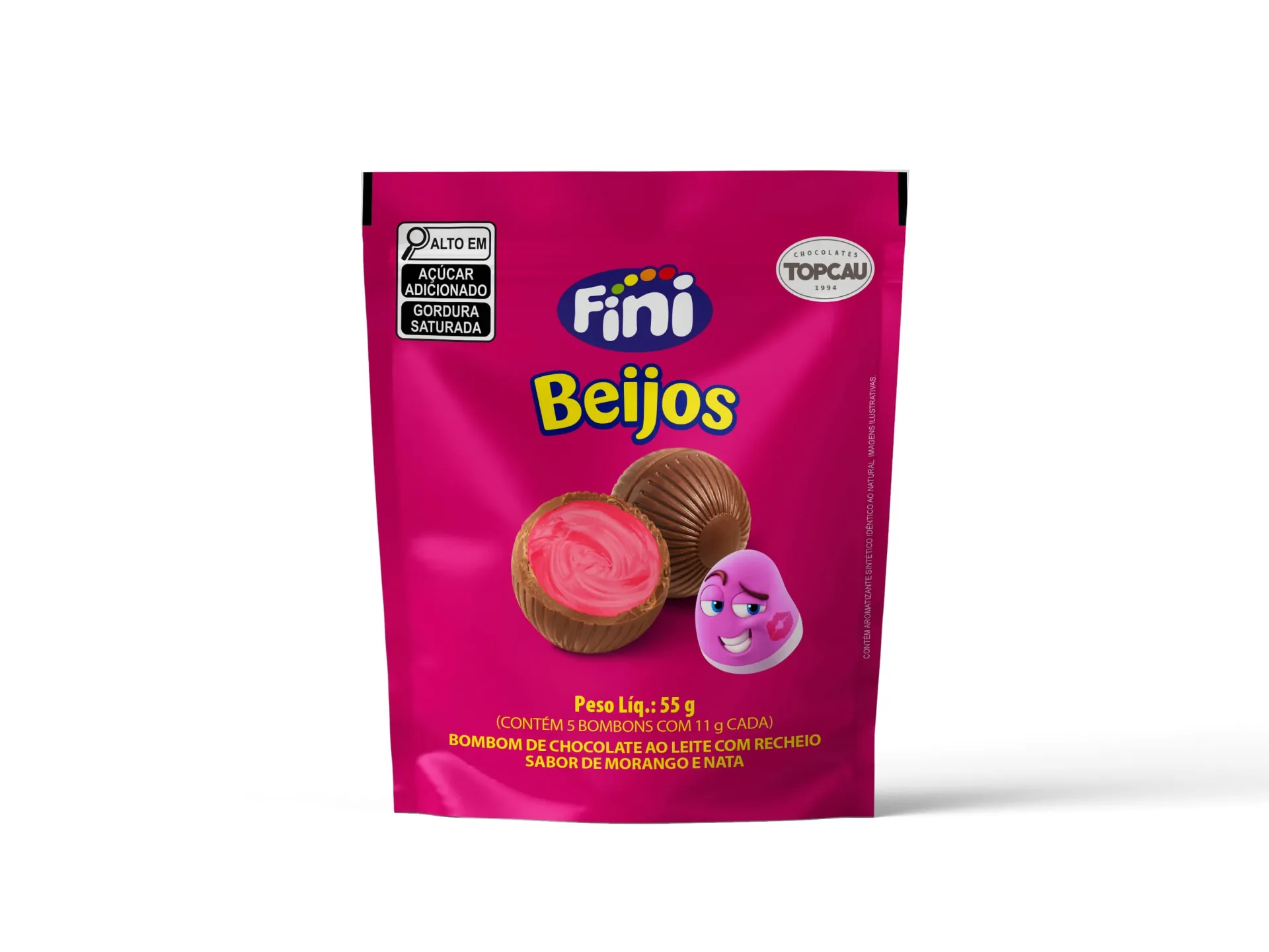 Bombom TopCau Beijos 55g