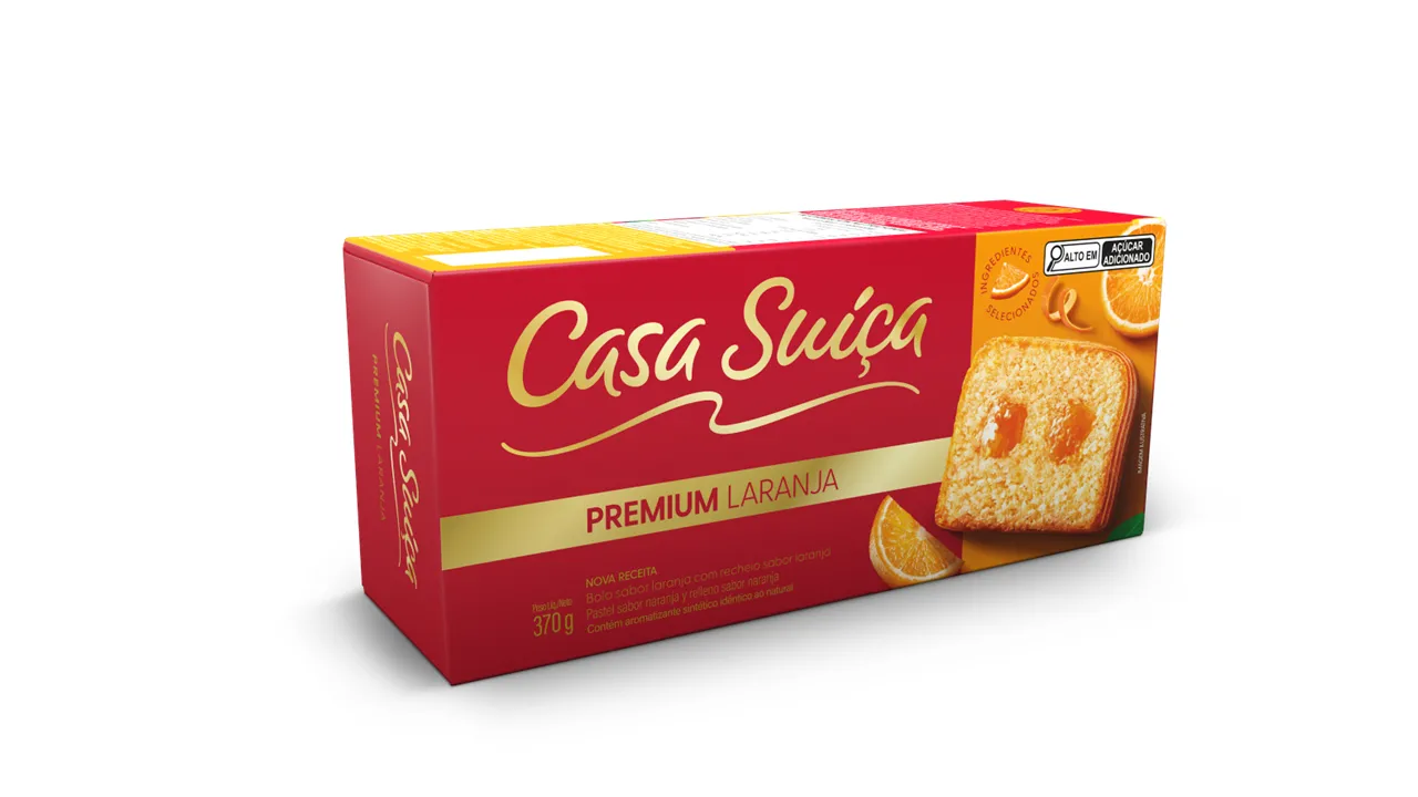 Bolo Premium Laranja 370g