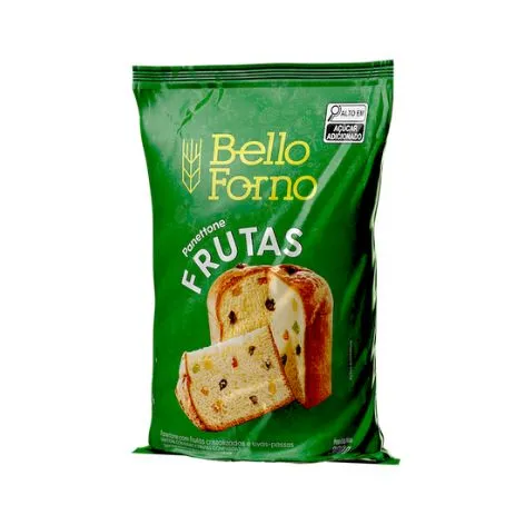 Panettone Bello Forno Frutas Sachê 300g
