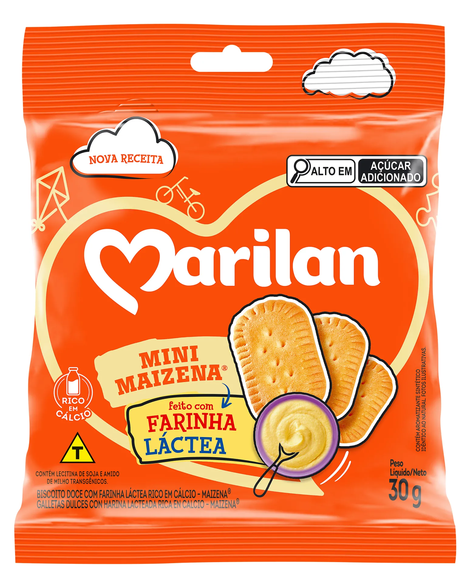 Biscoito Marilan Mini Maizena® 30g