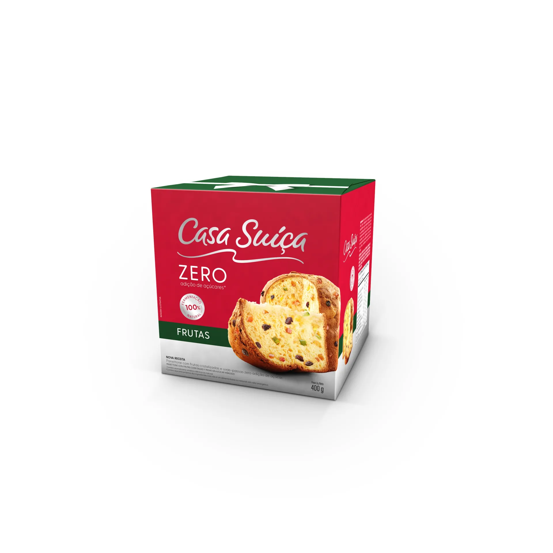 Panettone Zero Frutas 400g