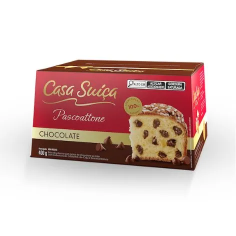 Pascoattone Casa Suíça Chocolate 400g