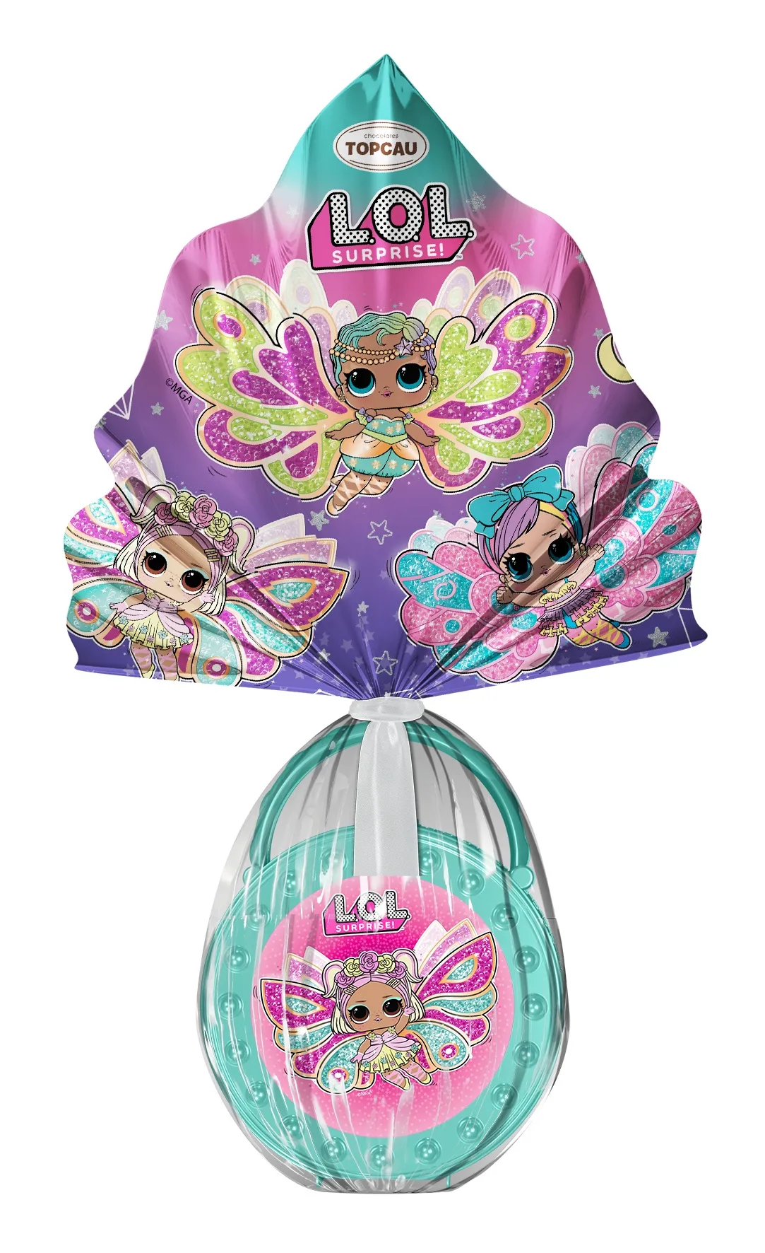 Ovo de Páscoa ao Leite L.O.L. Surprise 90g