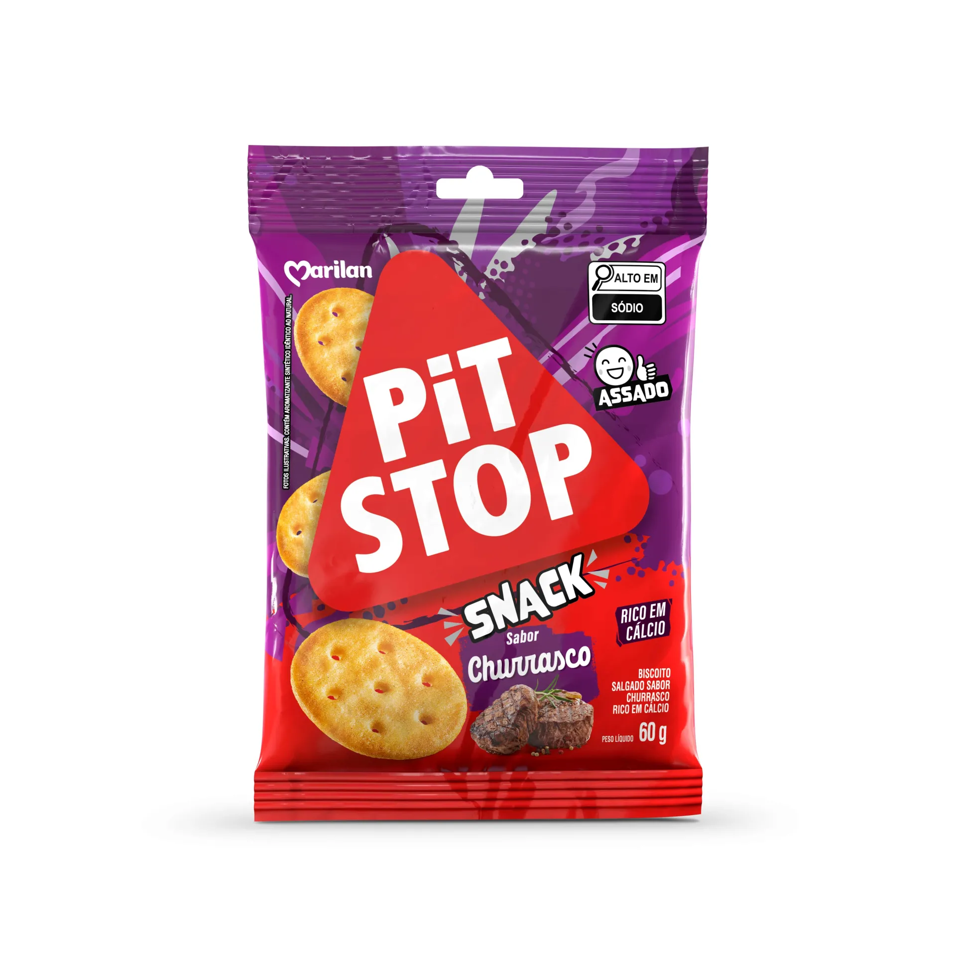 Pit Stop Snack Churrasco 60g