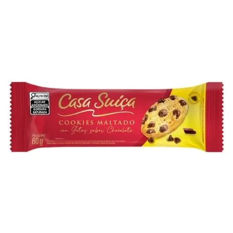Cookies Casa Suíça Leite Maltado 60g