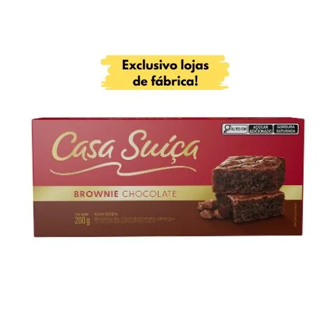 Brownie Chocolate Casa Suíça 200g