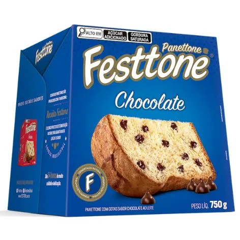 Panettone Gotas de Chocolate 750g