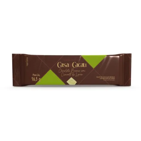 Tablete Chocolate Branco com Limão 16,5g