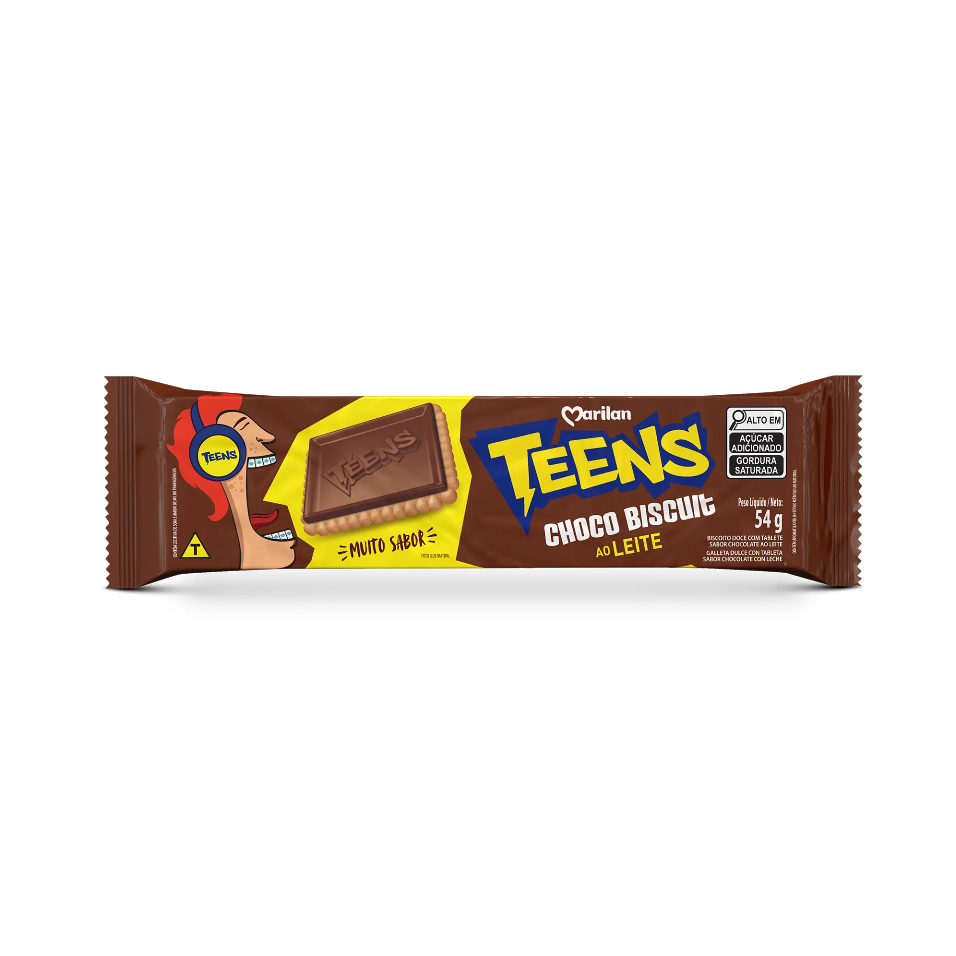 Choco Biscuit Teens 54g