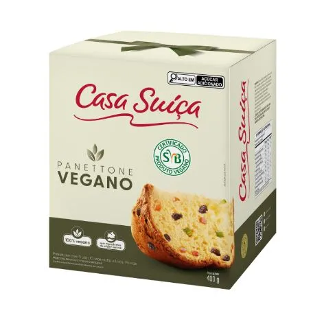 Panettone Vegano Frutas 400g
