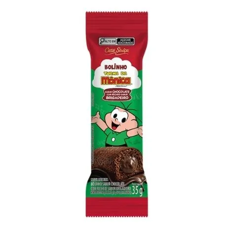 Bolinho Turma da Mônica Chocolate 35g
