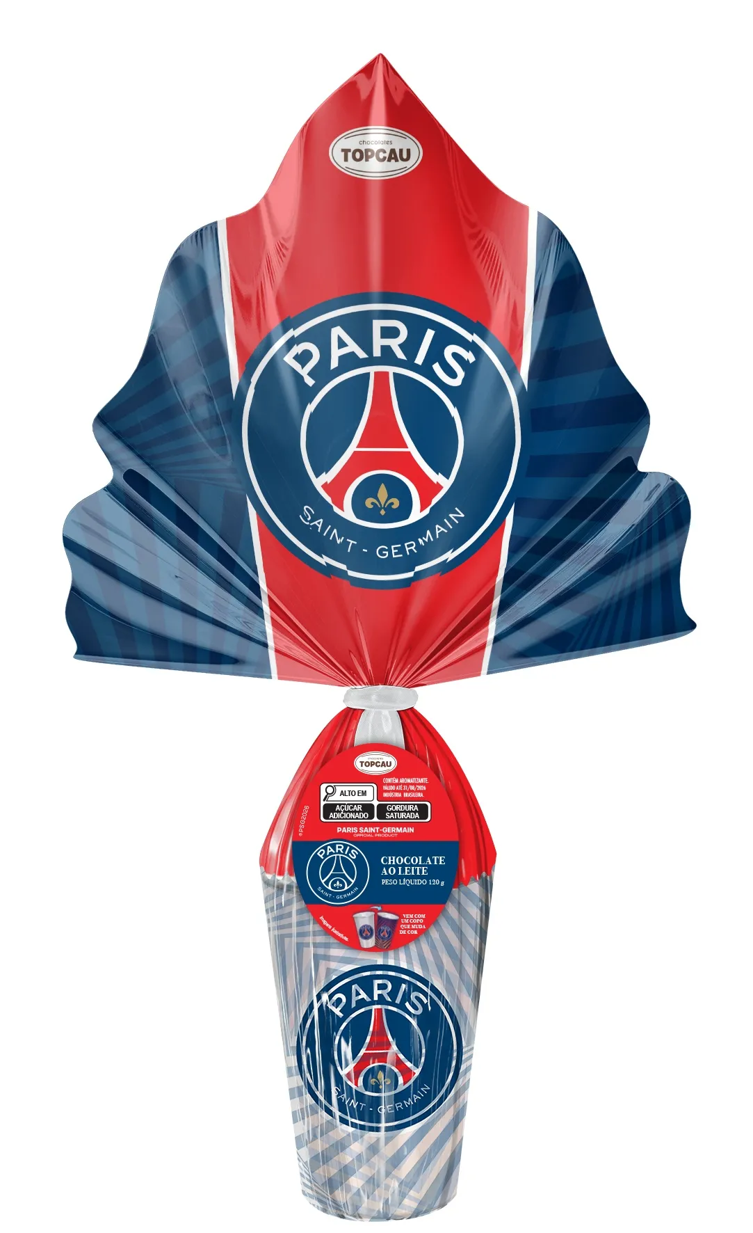 Ovo de Páscoa ao Leite PSG 120g