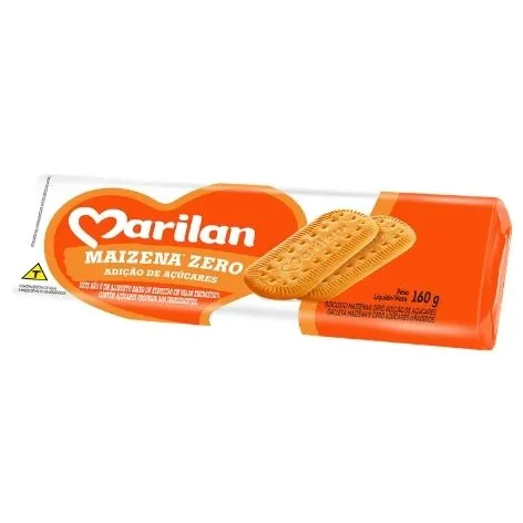 Biscoito Marilan Maizena® Zero Adição de Açúcares 160g