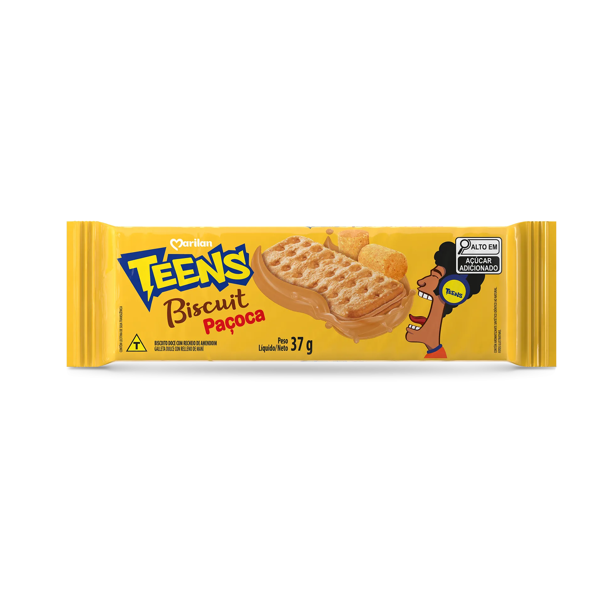Teens Biscuit Paçoca 37g