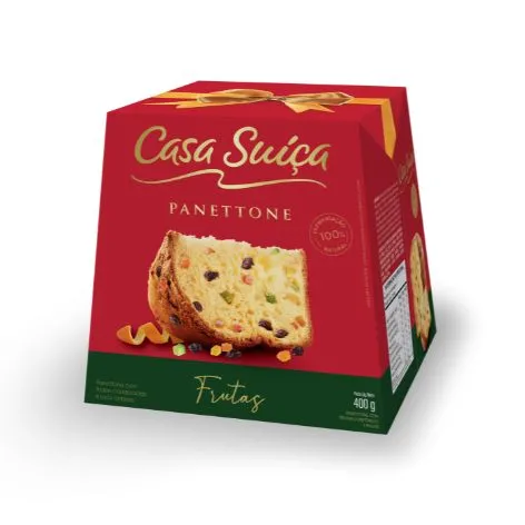 Panettone Tradicional Frutas 400g