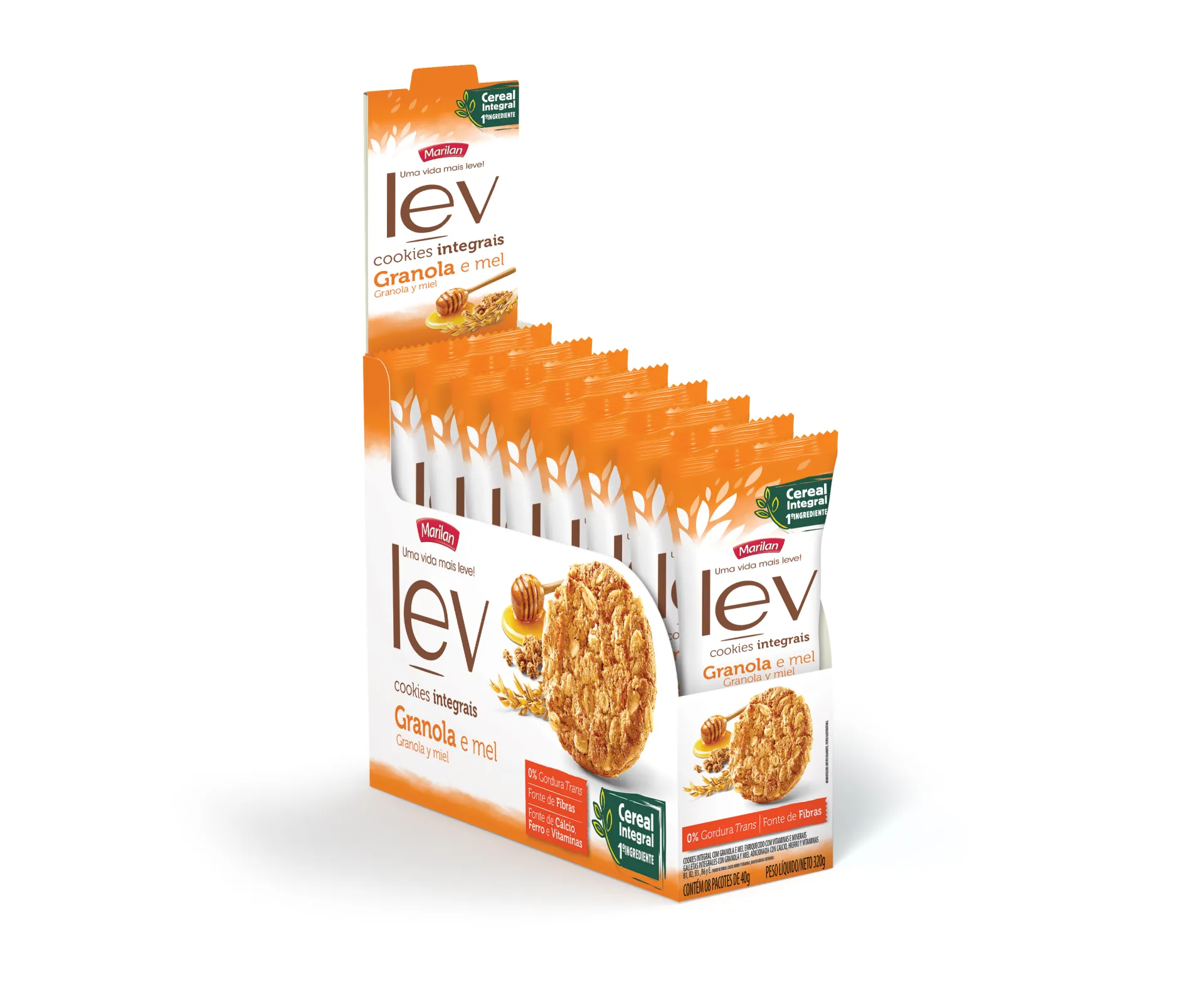 Cookies Lev Granola e Mel 40g