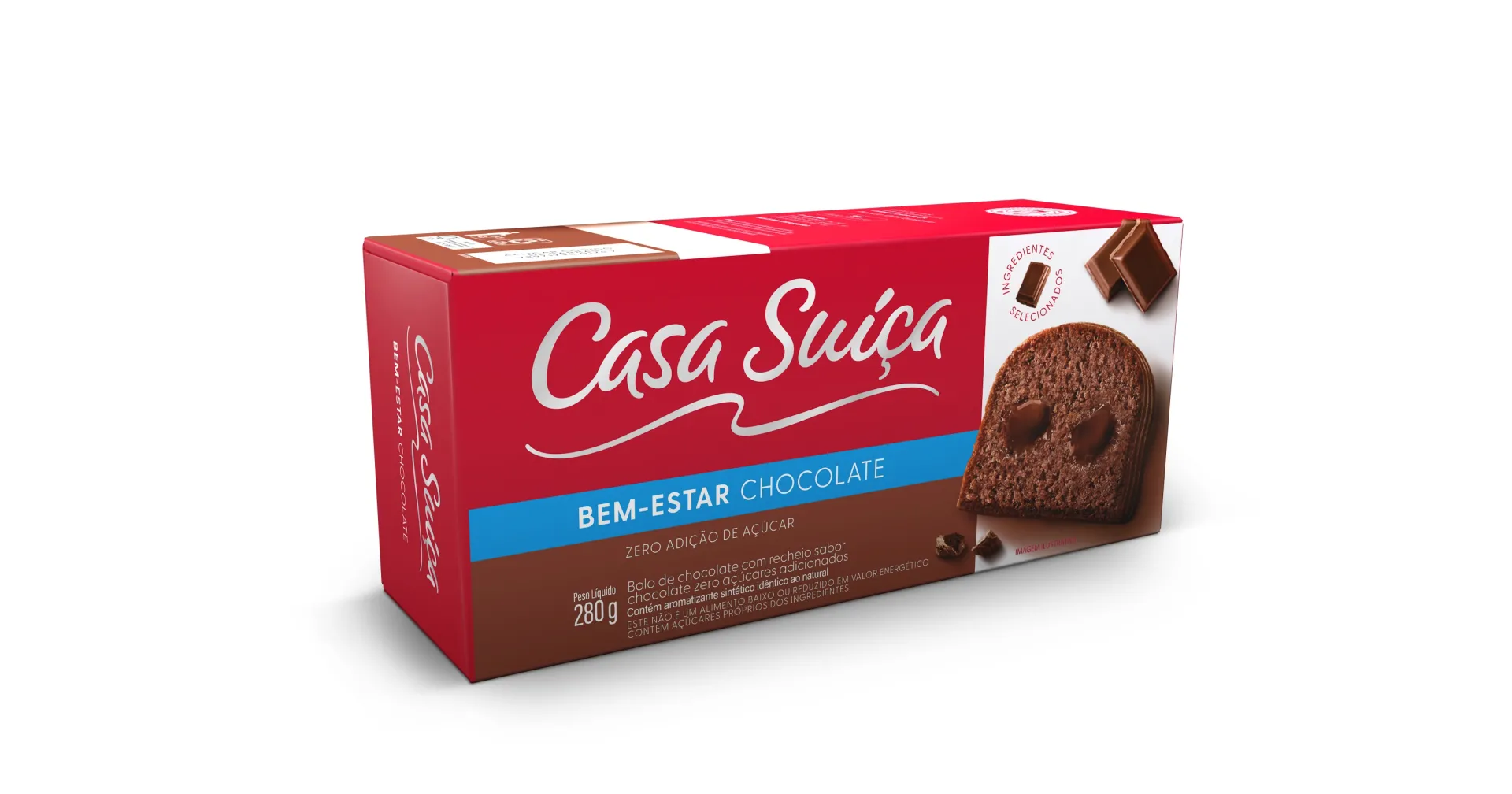 Bolo Bem-Estar Chocolate 280g