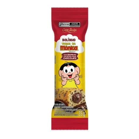 Bolinho Turma da Mônica Baunilha com Gotas 35g