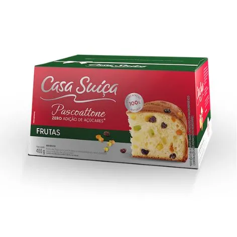 Pascoattone Casa Suíça Frutas Zero 400g