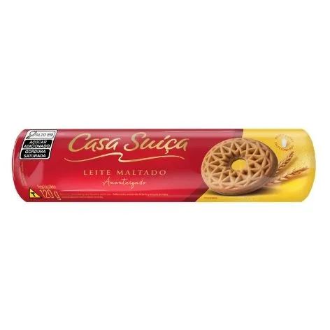 Biscoito Casa Suíça Amanteigado Leite Maltado 120g
