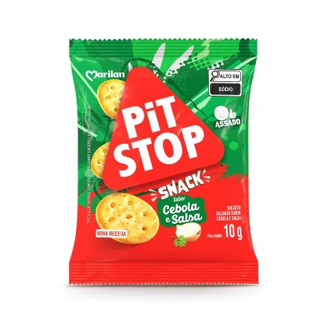Pit Stop Snack Cebola e Salsa 10g