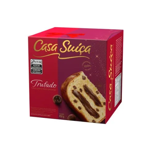 Panettone Recheado Trufado 450g