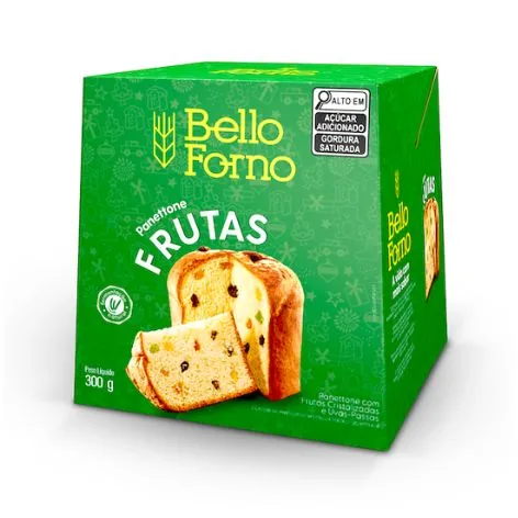 Panettone Bello Forno Frutas 300g