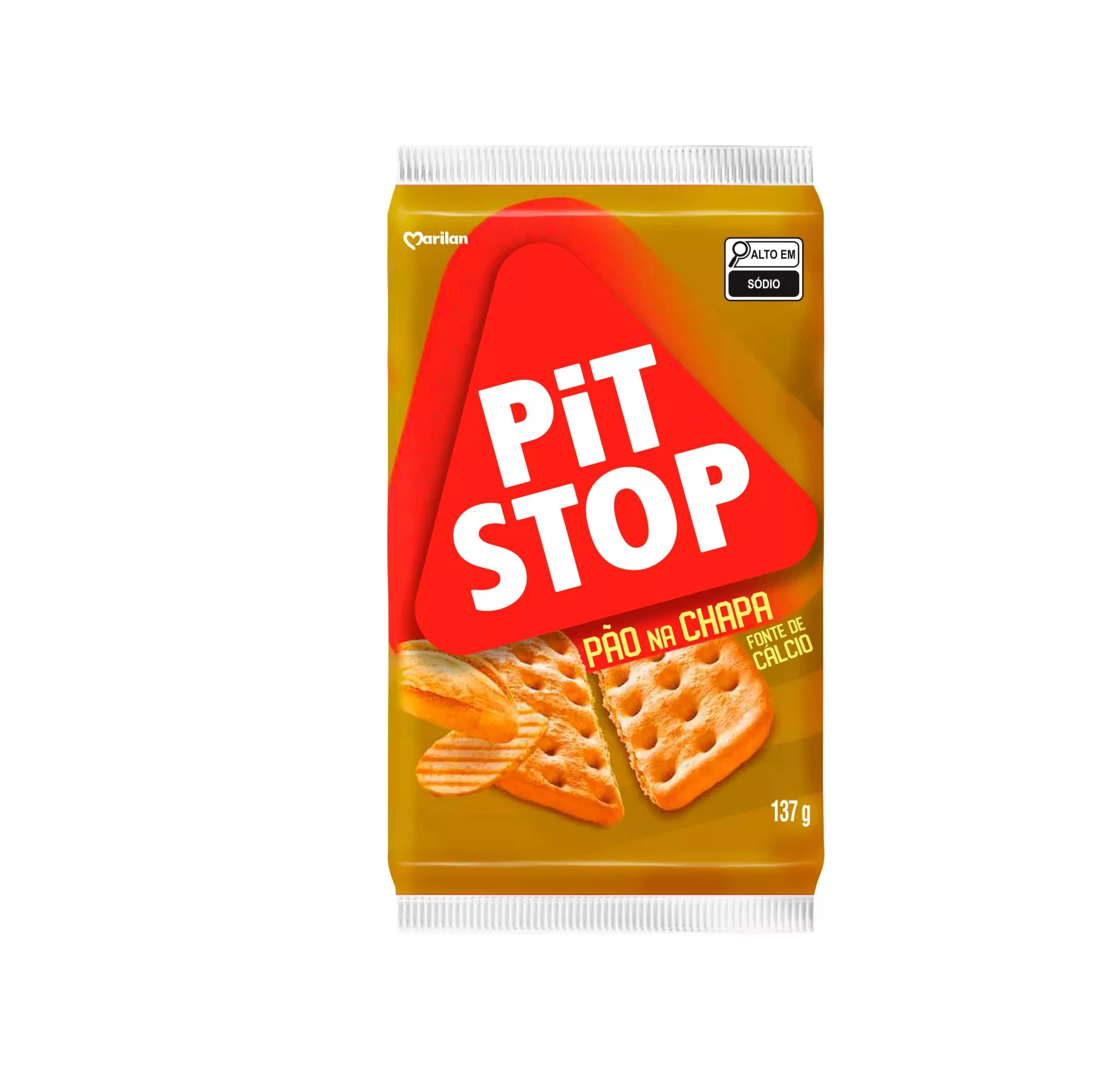 Biscoito Pit Stop Pão na Chapa 137g
