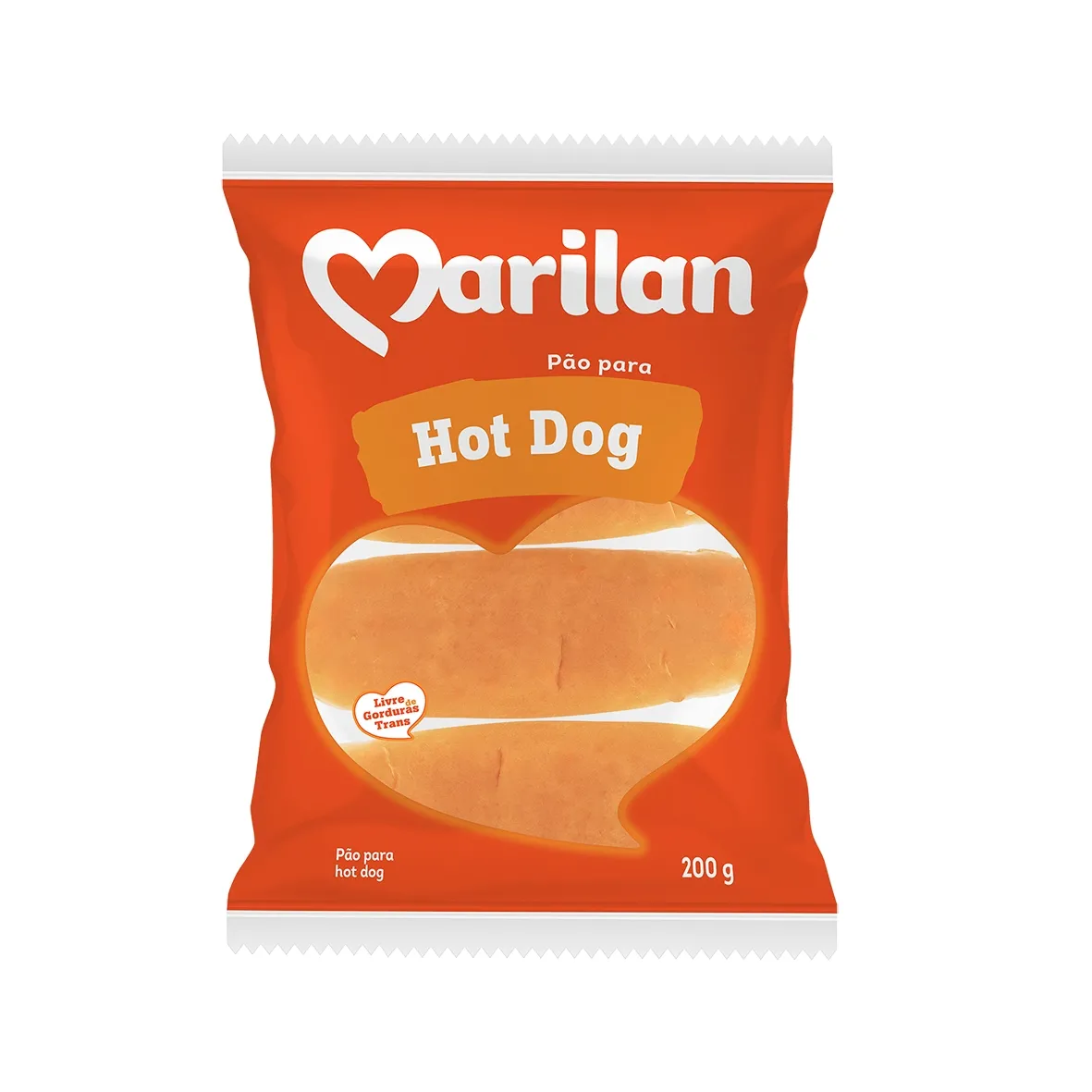 Pão Marilan Hot Dog 200g 