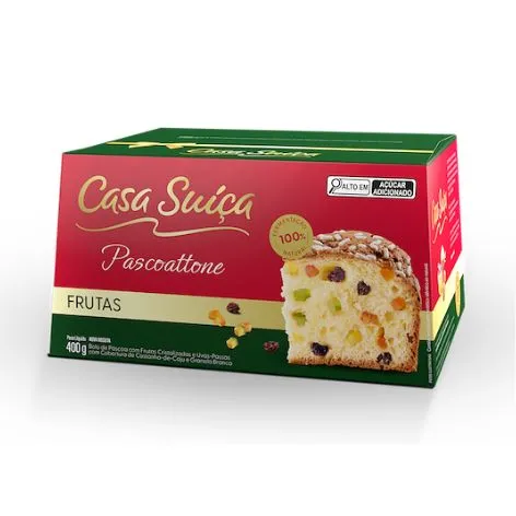 Pascoattone Casa Suíça Frutas 400g