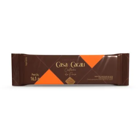 Tablete Chocolate com Castanha do Pará 16,5g