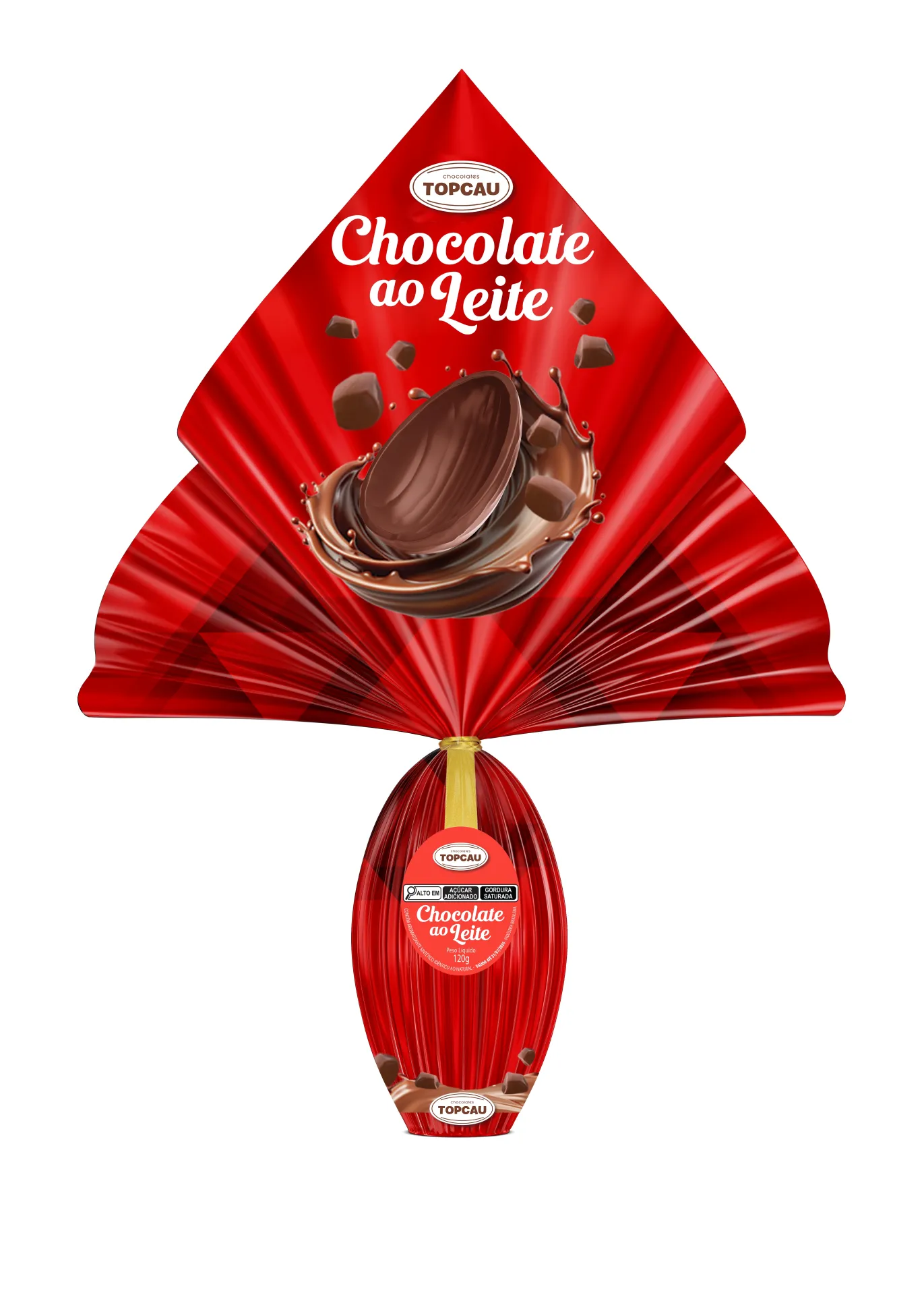 Ovo de Páscoa Ao Leite 120g