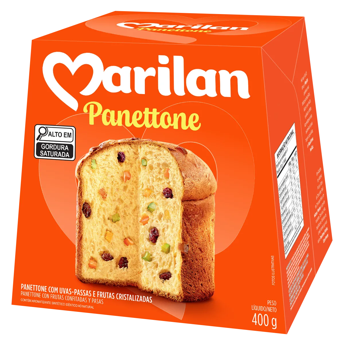 Panettone Marilan Frutas 400g