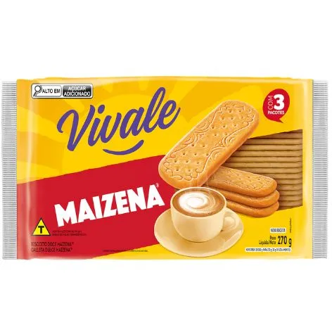 Biscoito Vivale Maizena 270g